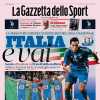 Azzurri lanciati tra atletica e calcio, La Gazzetta dello Sport titola: "Italia e vai"