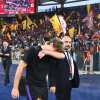 Roma-Fiorentina, finale tutto per Bove. Giro di campo e tributo dell'Olimpico. Le foto