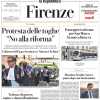 La Repubblica (ed, Firenze) in taglio basso: "Fiorentina contro la Lazio per ripartire"