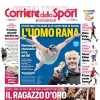 L'apertura del Corriere dello Sport è sullo sbarco a Roma di Soulé: "Il ragazzo d'oro"