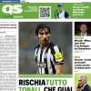 La prima pagina del QS sull'ex giocatore del Milan: "Rischiatutto: Tonali, che guai"