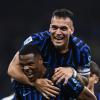 L'Inter passa subito con la ThuLa: sponda di Thuram, girata vincente di Lautaro