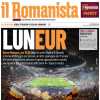 Il Romanista: "Roma-Bologna è spareggio per l'Europa di fronte all'ennesimo pienone"