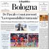 La prima pagina de La Repubblica di Bologna: "Playoff lontanissimi, ma buon Bologna"