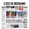 L'Eco di Bergamo apre con l'intervista a Moro: "Il calendario può spingere l'Atalanta in alto"