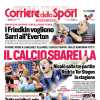 Inter, altro ko. Il Corriere dello Sport apre: "Il calcio sbarella, Nicolò salta tre partite"