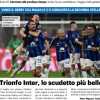 La prima pagina de La Nazione: “Trionfo Inter, lo scudetto più bello”
