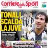 Il Corriere dello Sport apre con il mercato bianconero: "Tonali scalda la Juve"