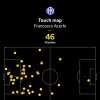 “È stata una sua idea”. La touch map di Acerbi: un solo tocco in area Barça. Quello giusto