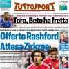 Tuttosport apre sul mercato della Juventus: "Offerto Rashford, attesa Zirkzee"