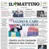 Il Mattino titola: "Dalla città al primato: si rafforza a cena il patto DeLa-Conte"