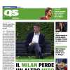 Maldini dà l'addio. QS titola così in prima pagina: "Il Milan perde un altro mito"