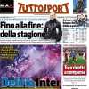 Tuttosport si divide in prima pagina: "Delirio Inter, Allegri fino alla fine...della stagione"