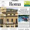La Repubblica (Roma) titola: "Lazio, davanti c'è Milik. Roma, N'Dicka a rischio"