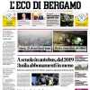 L'Eco di Bergamo: "Pierpaolo Marino: 'Atalanta, un augurio chiamato scudetto'"