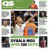 L'apertura di QS sulla Roma: "Dybala-Mou. Inter, che botta"