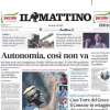 L’edizione odierna de Il Mattino stamani in prima pagina: “Superman Osi, il bomber 4.0”