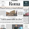 La Repubblica (Roma) apre: "La Lazio si gode Isaksen e la Roma ritrova Dovbyk"