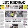 L'Eco di Bergamo: "Atalanta ko dopo un'ora in 10 uomini, la società protesta"