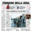 L'apertura del Corriere della Sera: "Milan in scioltezza"