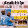 L'apertura de La Gazzetta dello Sport: "L'Inter lancia Conte"