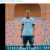 Bologna, presentato il Kit Away 2025/2026 a sfondo bianco con Odgaard modello