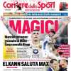 L'Atalanta trionfa ad Anfield, la Roma a San Siro, l'apertura del Corriere dello Sport: "Magici"