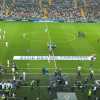 Supercoppa Europea, striscione Uefa: "Stop a uccisione bambini e civili"
