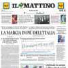 Il Mattino titola: "Il Buongiorno di Conte è già un idolo: Napoli lo ha stregato"