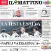 Il Mattino in apertura dopo il pareggio in casa dell'Inter: "Napoli, la testa è salva"