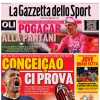 L'apertura de La Gazzetta dello Sport sul Milan: "Conceiçao ci prova"
