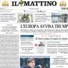 Il Mattino titola così in prima pagina sul Napoli: "Mercato, delusione Conte"