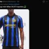 Inter, leakata la maglia 2026-27: sponsor e logo color oro, colletto nero. Ora il...