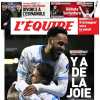 L'Olympique Marsiglia travolge il Clermont, l'apertura de L'Equipe: "C'è gioia"