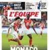 L'Equipe celebra in prima pagina: "Monaco regale, Barcellona abbattuto 2-1"