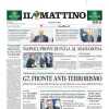 Il Mattino in prima pagina apre sugli azzurri: "Napoli, prove di fuga al Maradona"