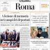 L'ed. romana de La Repubblica: "Un palo e De Gea beffano Baroni. Roma, vittoria di rigore"