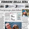 Il Corriere della Sera in apertura stamani con l’intervista a Raspadori: “Bomber no limits”