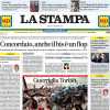 La Stampa: "Ché Adams, gol da metà campo a Empoli: il Toro rialza la testa"