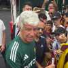 La Roma torna a lavoro e La Repubblica (Roma) scrive: "Tifosi in festa per il via...