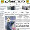 Napoli al rilancio, Il Mattino in prima pagina: "Conte, c'è il contratto"