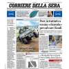L'apertura del CorSera: "Ibra, le lacrime di un campione". Addio al calcio dello svedese
