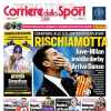 Oggi il sorteggio Champions, il Corriere dello Sport apre così: "RischiaMotta, insidia derby"