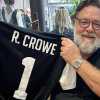 Crowe ospite a Sanremo: l'Ascoli lo omaggia con una maglia in onore delle origini picene