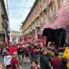 Torino, corteo dei tifosi del giorno dell'anniversario della tragedia di Superga: le immagini