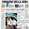 Il Corriere della Sera apre sugli azzurri: "Il Napoli vince e torna primo in classifica"