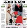 L'Eco di Bergamo in prima pagina: "L'Atalanta ci prova, Può sorpassare la Juve"