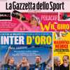 La Gazzetta dello Sport in apertura sulla festa Scudetto nerazzurra: "Inter d'oro"