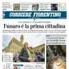 Il Corriere Fiorentino titola sul dilemma portiere: "Terracciano titolare o voltare pagina?"