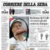 Il Corriere della Sera apre con i Giochi Olimpici: "Inizio con il calcio: scontri e gara sospesa"